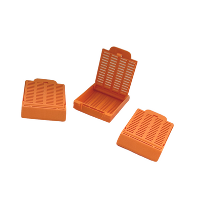 Cassette de Inclusión Color Naranja (caja con 500 piezas)