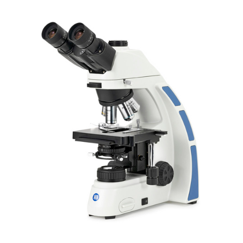 Microscopio Trinocular Oxion con Objetivos plan PL 4/10/S40/S100x IOS aceite de inmersión, Modelo OX.3035